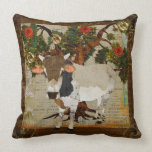 Almohada de Mojo de la rosaleda del cebú almohadas