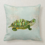 Almohada de MoJo de la tortuga del jade almohadas