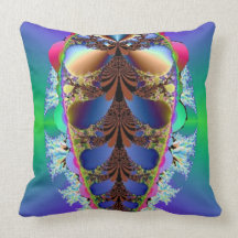 Almohada de MoJo del americano del fractal del cie