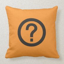 Almohada de MoJo del americano del pictograma