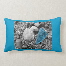 Almohada de Seaglass de la turquesa
