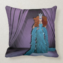 Almohada de Srta. Amanda Handlme 2-Sided (púrpura/