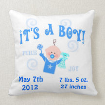 Almohada de tiro de encargo de MoJo del americano 