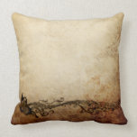 Almohada de tiro de la mariposa del vintage almohadas