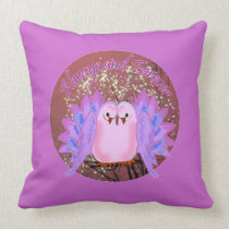 Almohada de tiro de los pájaros del amor almohadas
