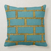 Almohada de tiro elegante del modelo del ladrillo