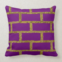 Almohada de tiro elegante del modelo del ladrillo