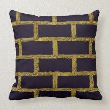 Almohada de tiro elegante del modelo del ladrillo