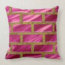 Almohada de tiro elegante del modelo del ladrillo