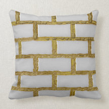 Almohada de tiro elegante del modelo del ladrillo