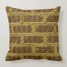 Almohada de tiro elegante del modelo del ladrillo