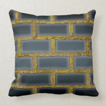 Almohada de tiro elegante del modelo del ladrillo