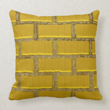 Almohada de tiro elegante del modelo del ladrillo