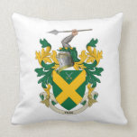 Almohada de tiro grande del escudo de Duddy almohadas