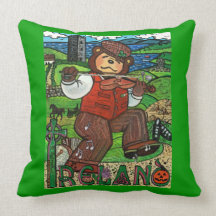 Almohada de tiro irlandesa de la bendición
