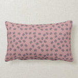 Almohada de tiro lumbar floral dispersada del vint