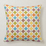 almohada de tiro retra abstracta almohadas