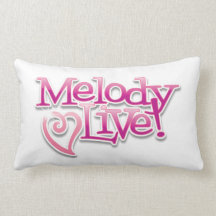 Almohada de tiro viva de la melodía