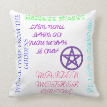 ALMOHADA DEL ALTAR DE LA DIOSA
