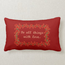 Almohada del amor almohadas