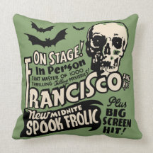 Almohada del arte del poster de la demostración de