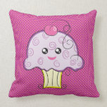 Almohada del reversible de la magdalena de Kawaii almohadas