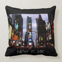 Almohada del Times Square del recuerdo NY de Nueva