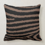 Almohada dentada de la decoración del estampado de