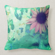 almohada floral