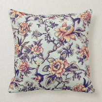 Almohada floral retra del Peony del árbol almohadas