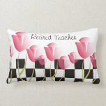 Almohada jubilada del tulipán del profesor