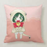 Almohada linda de la niña