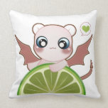 Almohada linda de MoJo del americano del oso