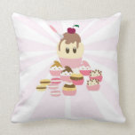 Almohada linda del caramelo