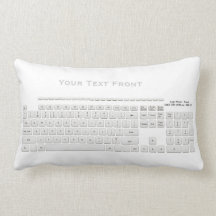 Almohada moderna de MoJo del americano del teclado