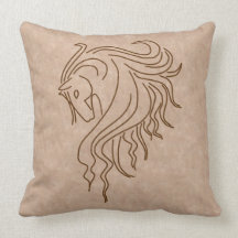 Almohada occidental del ante de imitación de Cheye