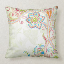 Almohada popular de Paisley almohadas