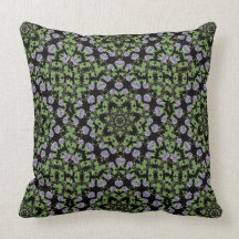Almohada púrpura de la flor de la pasión de la pas