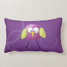 Almohada púrpura de MoJo del americano
