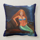 Almohada salvaje de la "sirena" por el arte de Sus