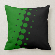 Almohada (verde) del ébano de la penumbra