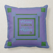 Almohadas caseras del corazón del país n