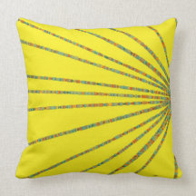 Almohadas de MoJo del americano del resplandor sol