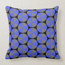 almohadas geométricas de la moda