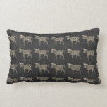 Almohadas negras y blancas de MoJo del modelo de l almohadas
