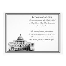 Alojamientos del boda del destino del Washington D Anuncios Personalizados