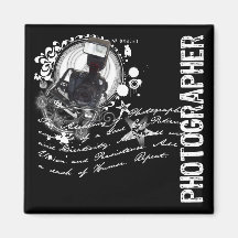 Alquimia de la fotografía (fotógrafo) imán para frigorifico