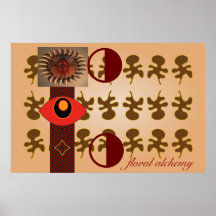 Alquimia floral posters