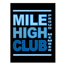 Alta postal del club de la milla