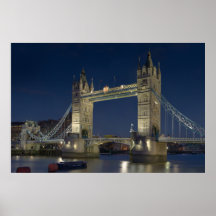 Alta resolución del puente de la torre poster